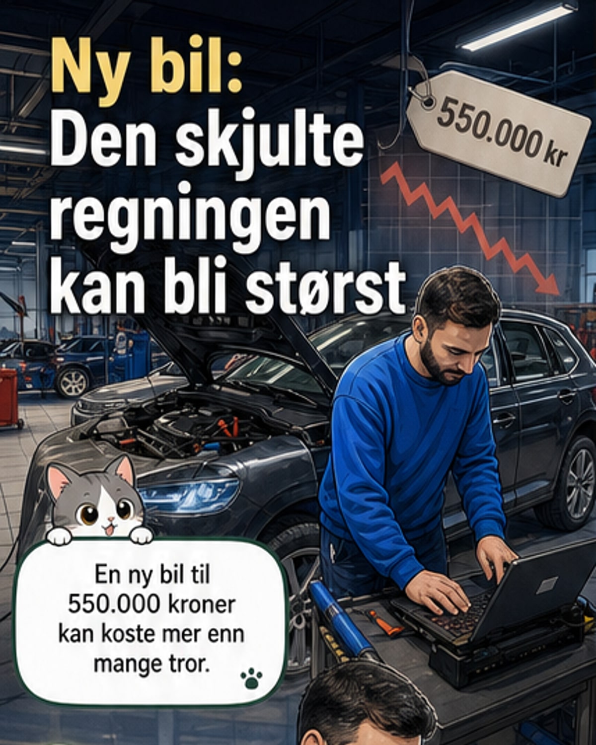 Den største bilkostnaden er usynlig