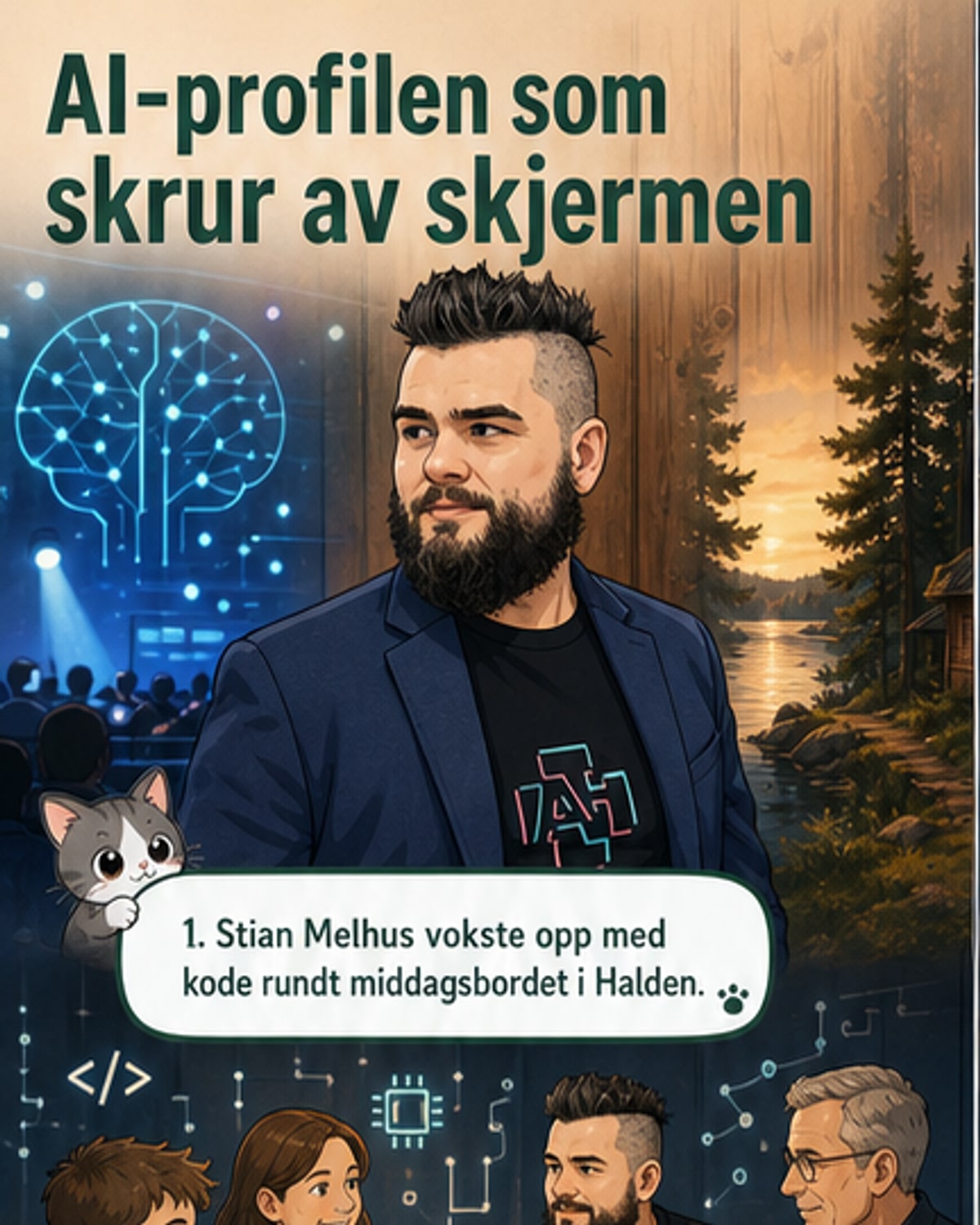 Fra AI-konkurranse til vedhugging