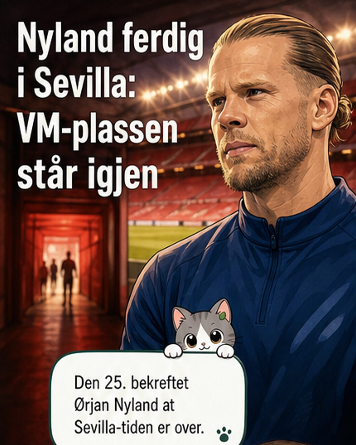 Nyland forlater Sevilla etter tre år