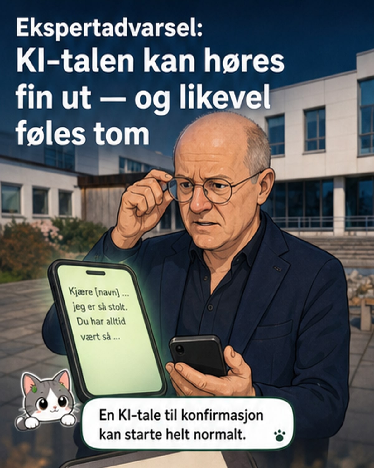 KI-genererte taler: Når kjærlighet blir maskinell
