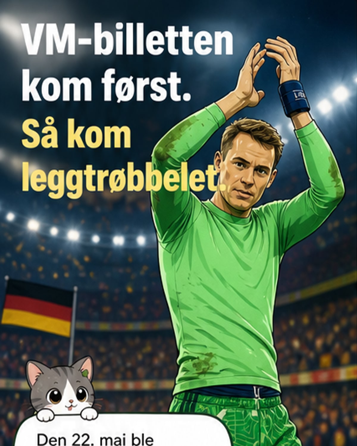 Neuer valgt til VM – men droppet cupfinalen