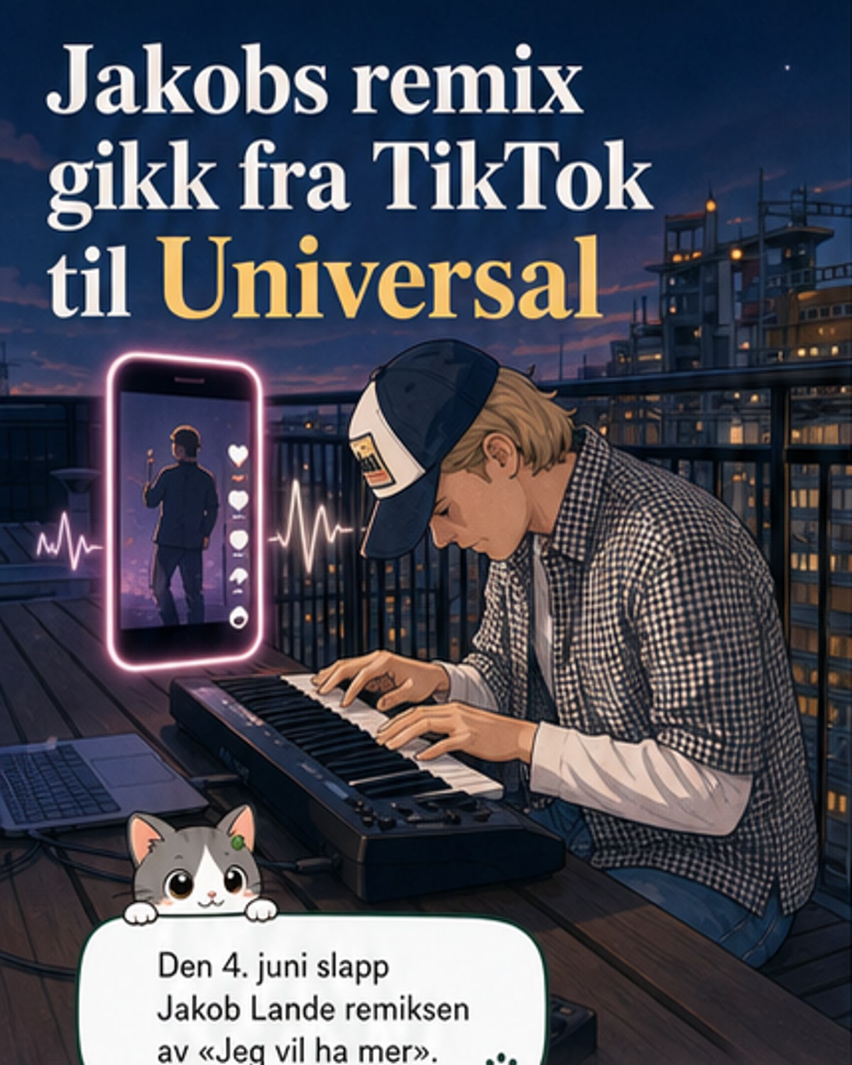 Fra TikTok til plateselskap
