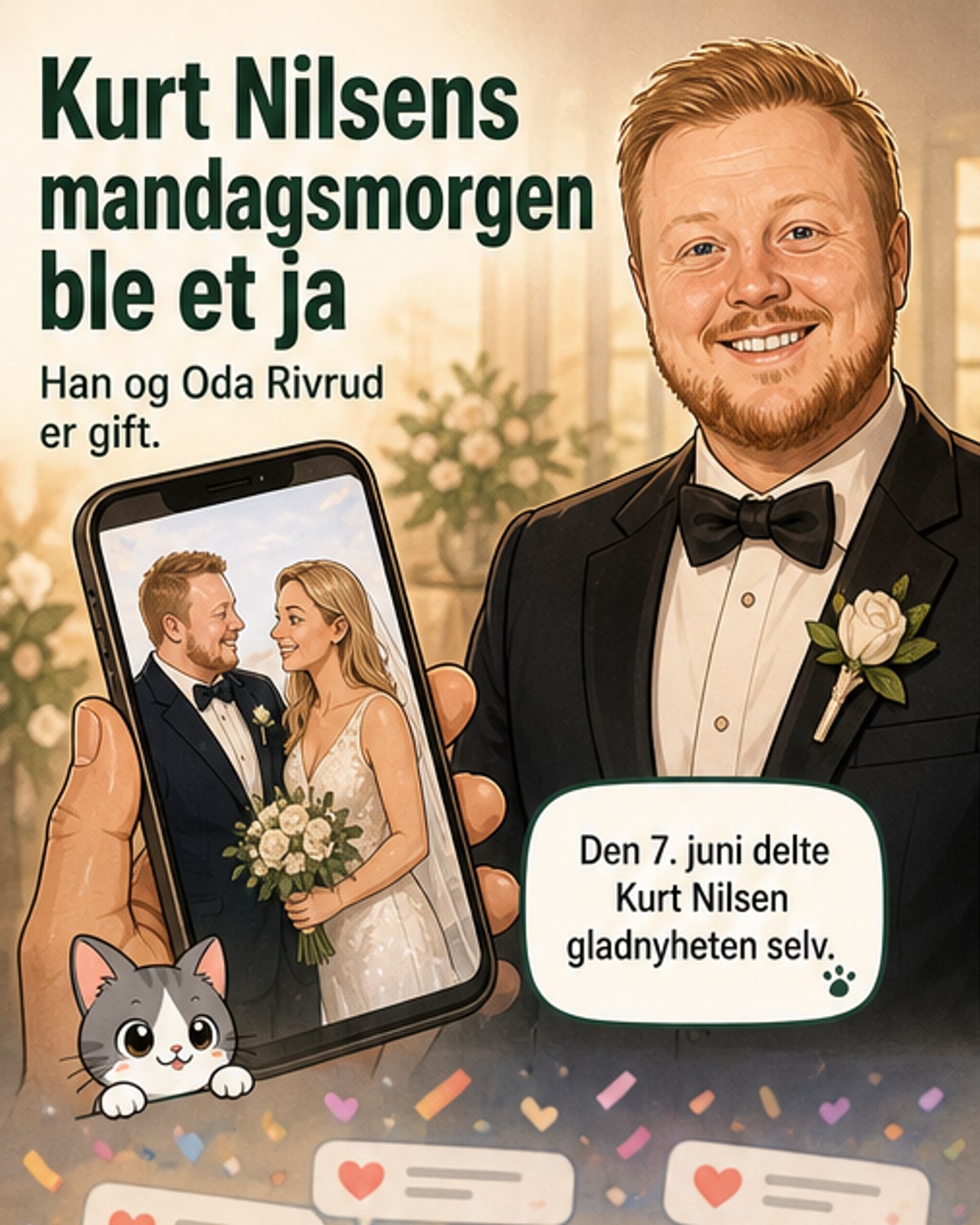 Kurt Nilsen giftet seg i hemmelighet