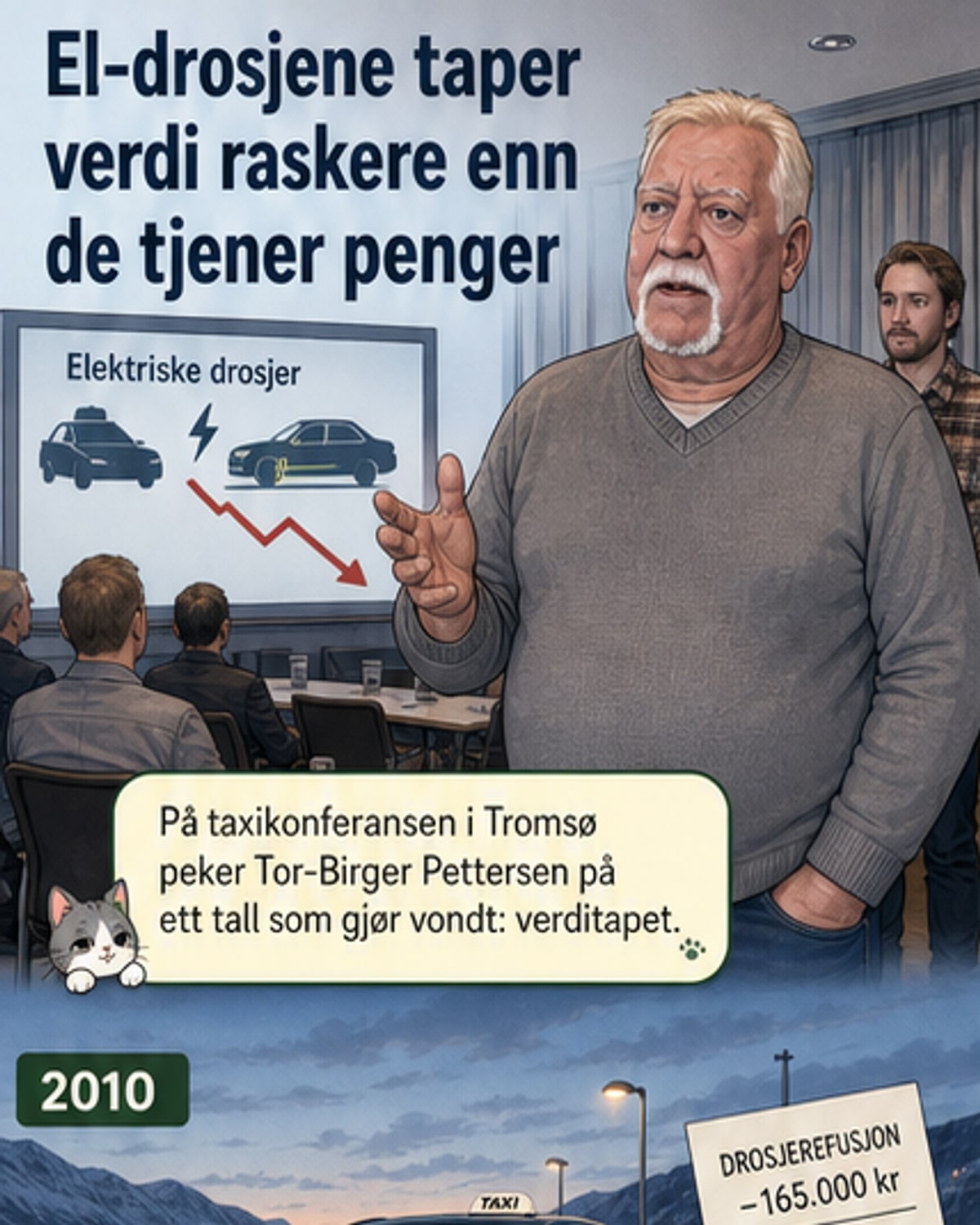 Må gi bort biler etter tre år