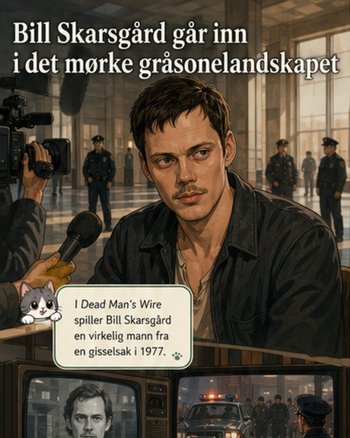 Skarsgård om ekstreme roller og Tony Kiritsis