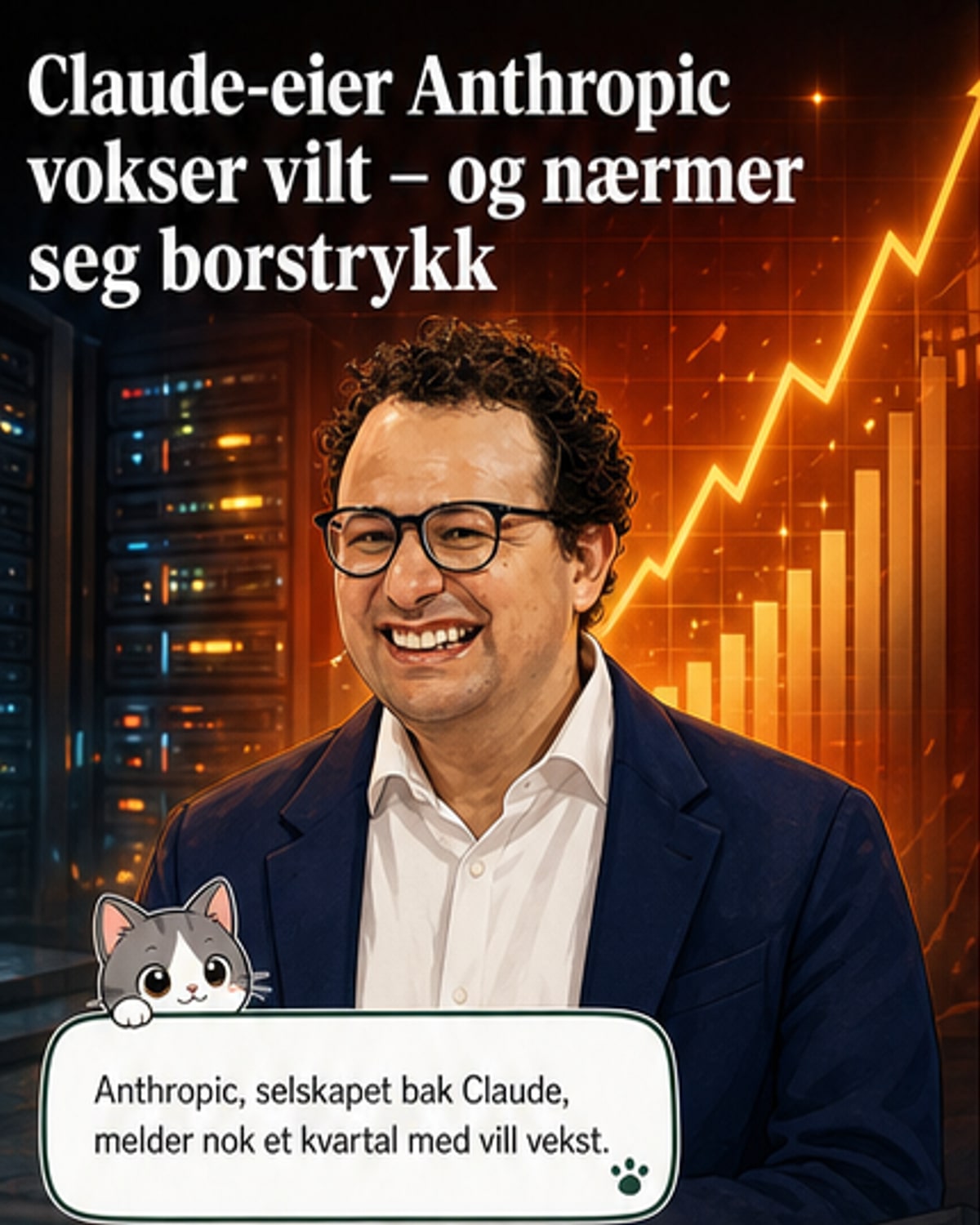Anthropic vokser kraftig