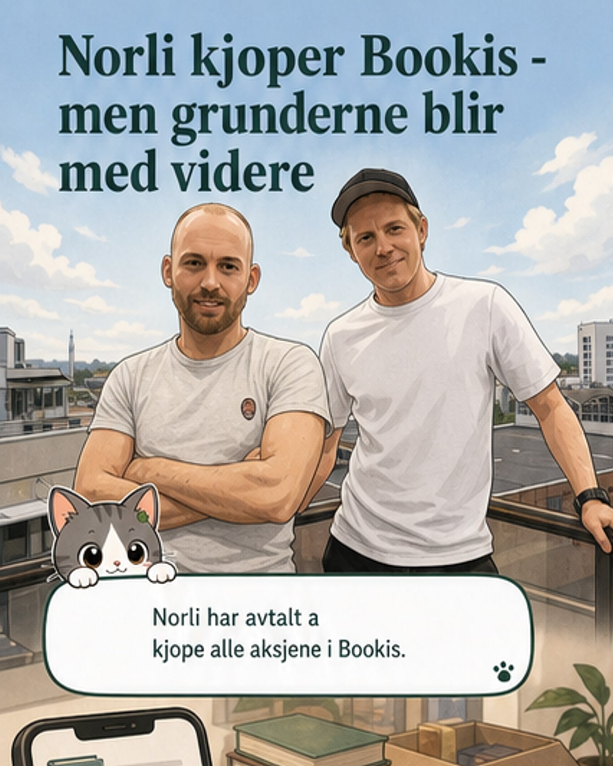 Norli tar over Bookis