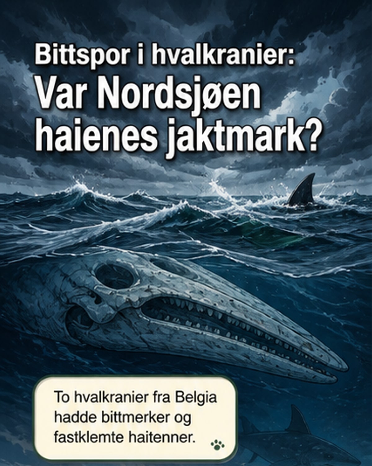 Nordsjøen var hjem for fryktet rovdyr