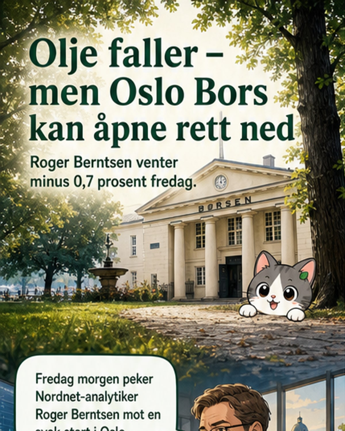 Oljeprisen faller – Oslo Børs i fare?