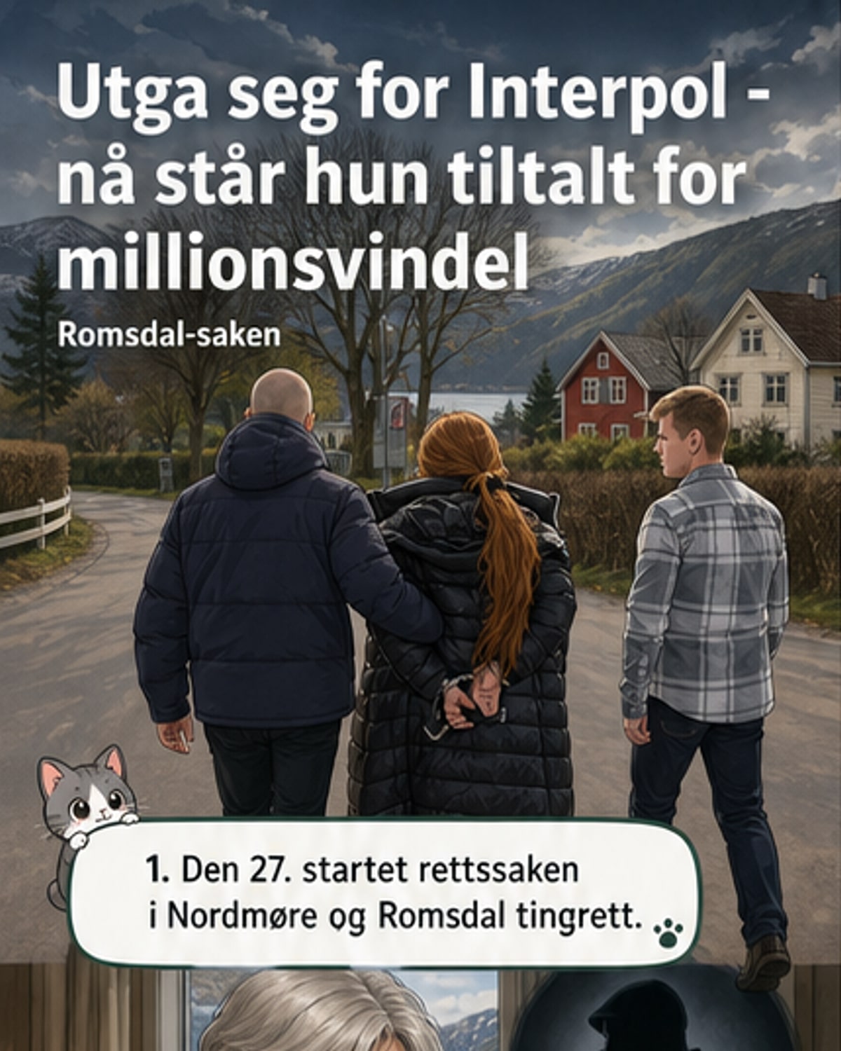 Dansk kvinne tiltalt for svindel mot norsk kvinne