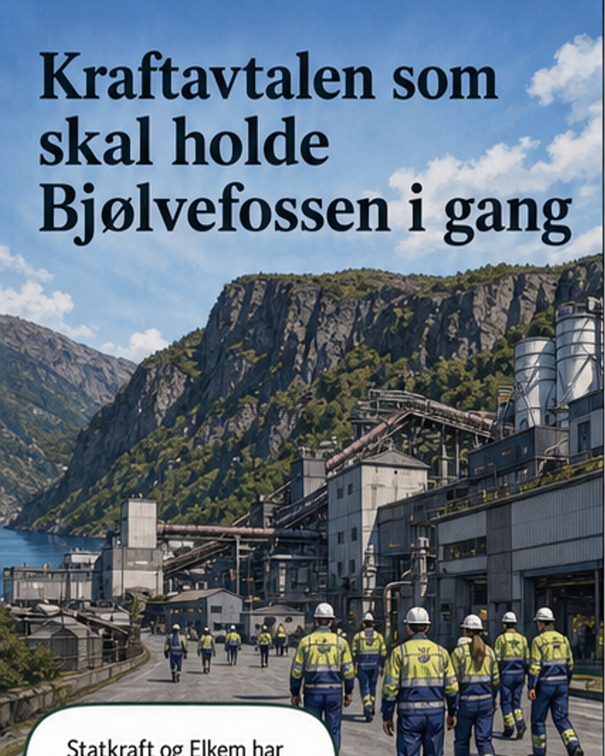 Elkem sikrer strøm til 2037