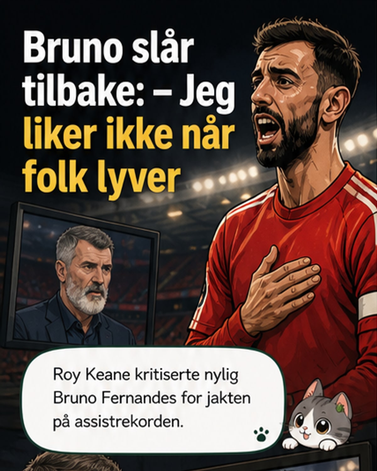 Fernandes svarer på Keane-kritikk