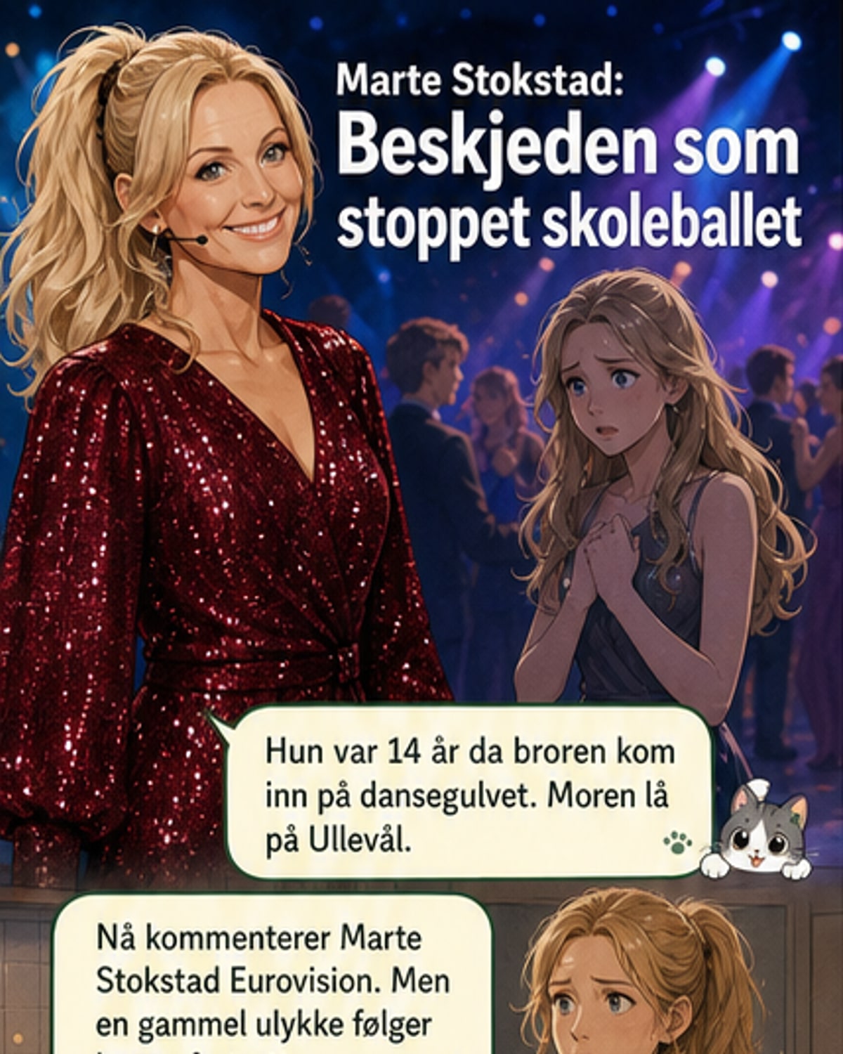 Marte forteller om morens ulykke