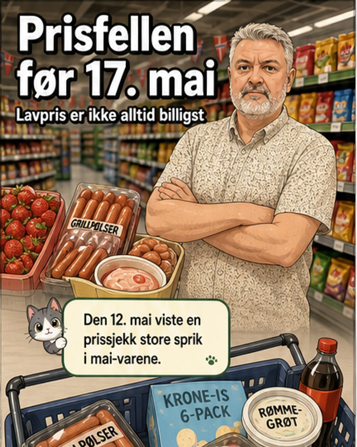 Pølse- og iskrig: Ikke gå i pris-fellen