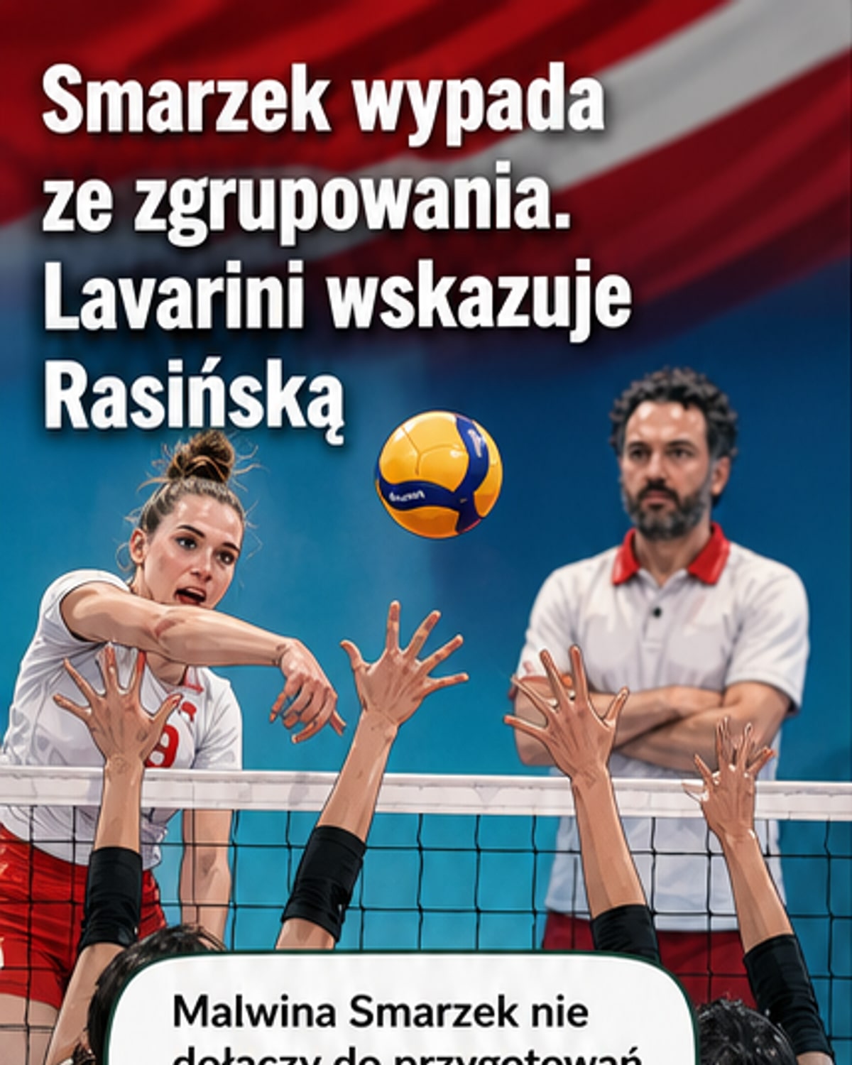 Lavarini zmienia skład reprezentacji