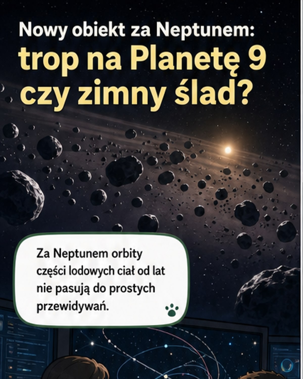 Nowy obiekt na obrzeżach Układu Słonecznego