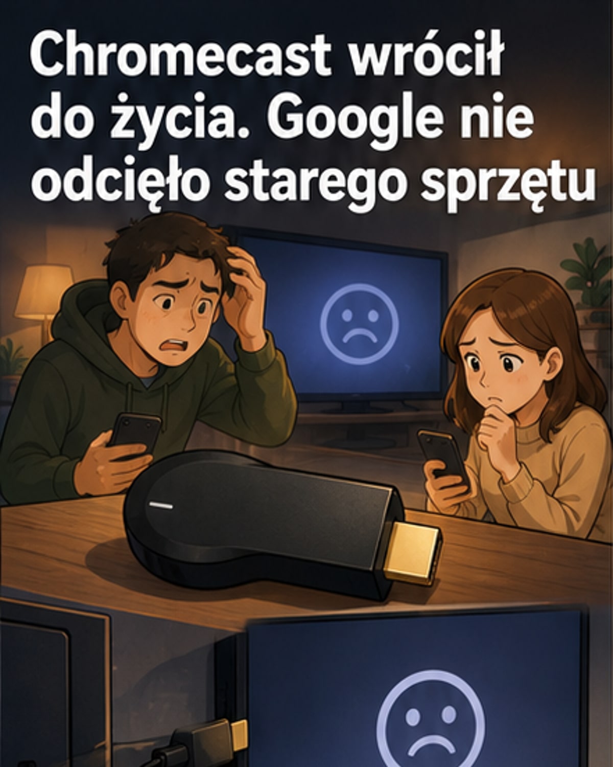 Chromecast 1. generacji znów działa
