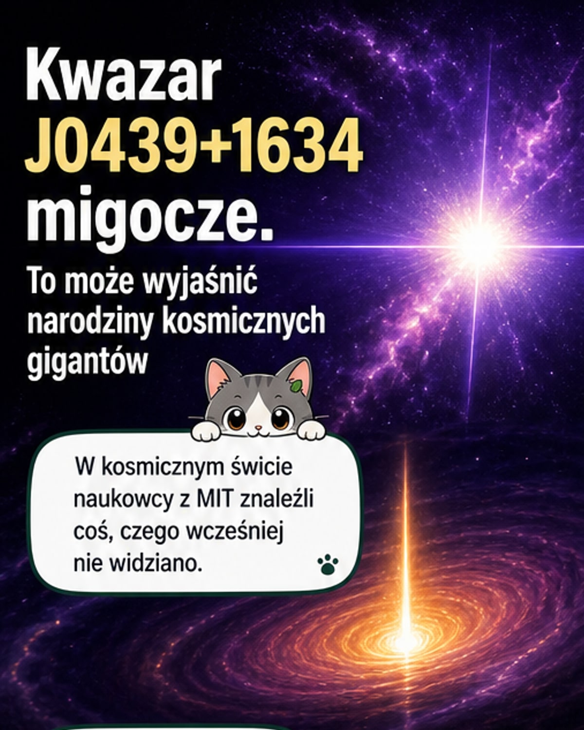 Przełom w badaniach czarnych dziur