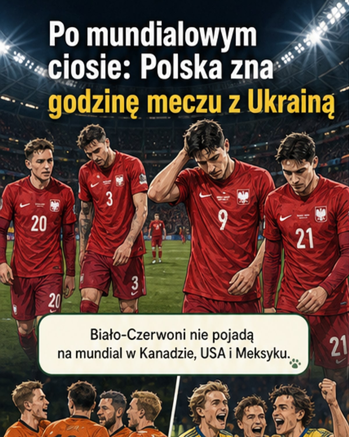 Polska vs Ukraina: godzina meczu