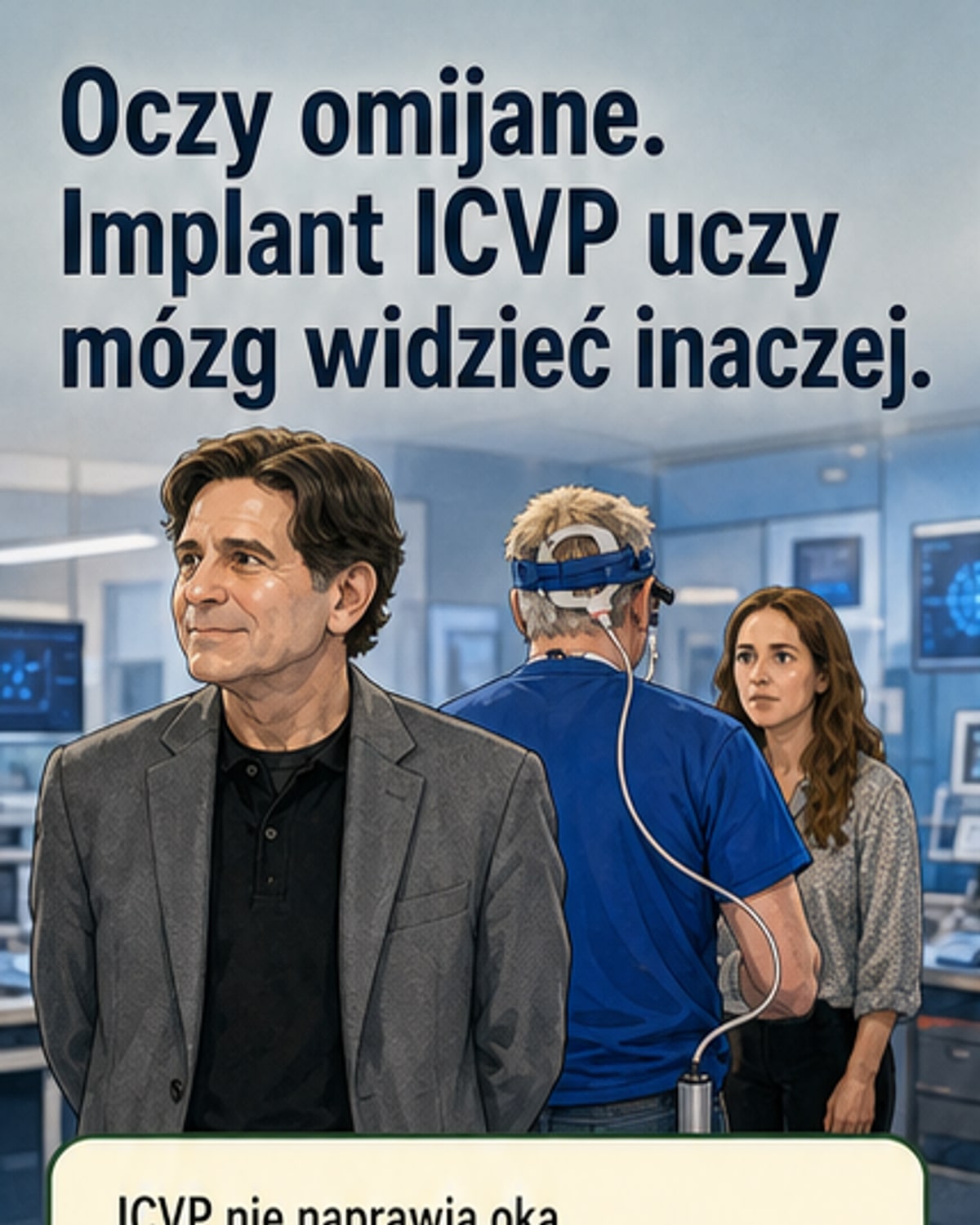 Implant mózgowy przywraca podstawy widzenia