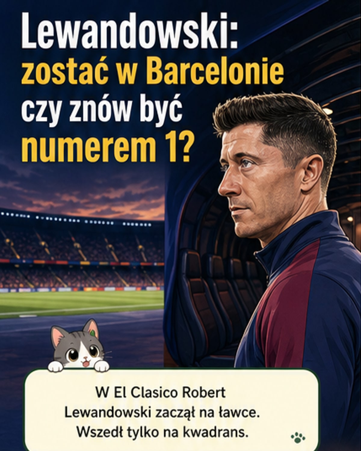 Lewandowski między Barceloną a Chicago