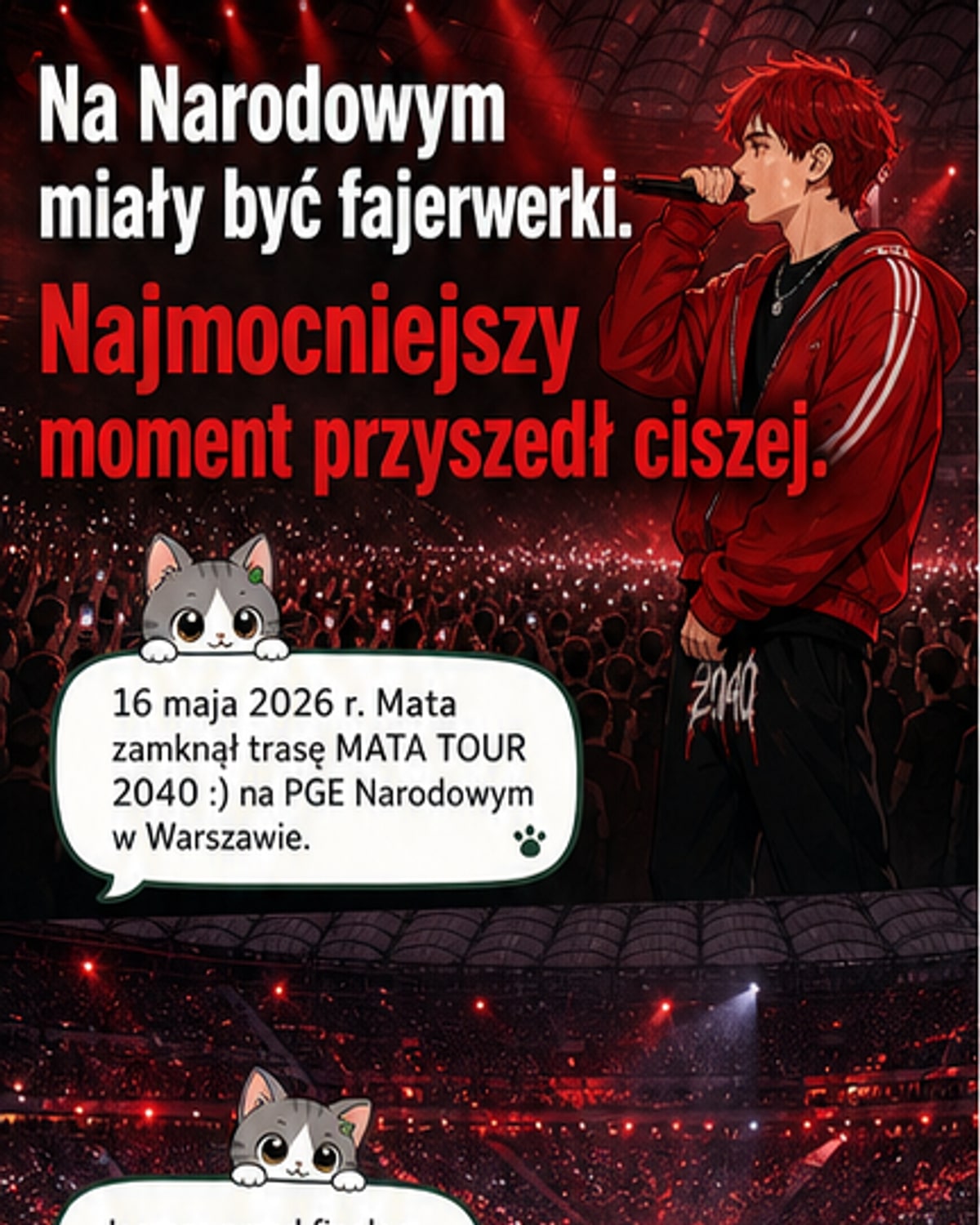 Wspólny hymn przeciw rakowi na koncercie Maty