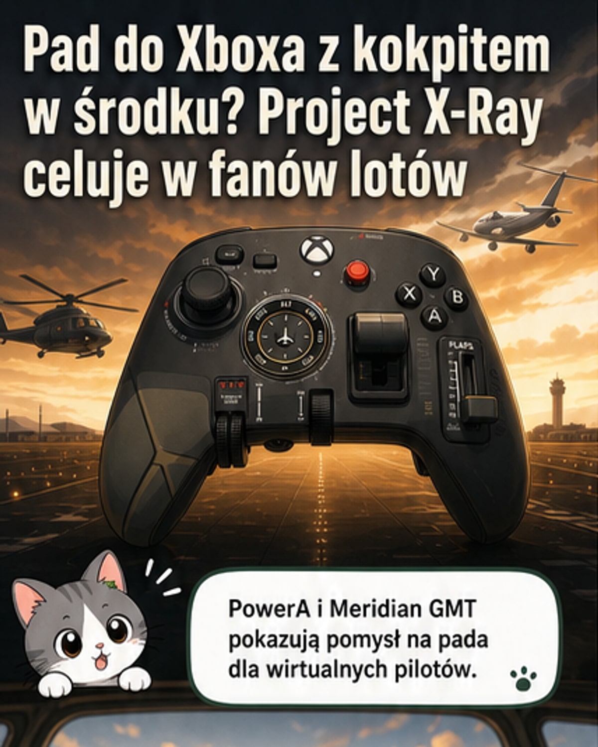 W padzie do Xboxa zamknęli kokpit samolotu