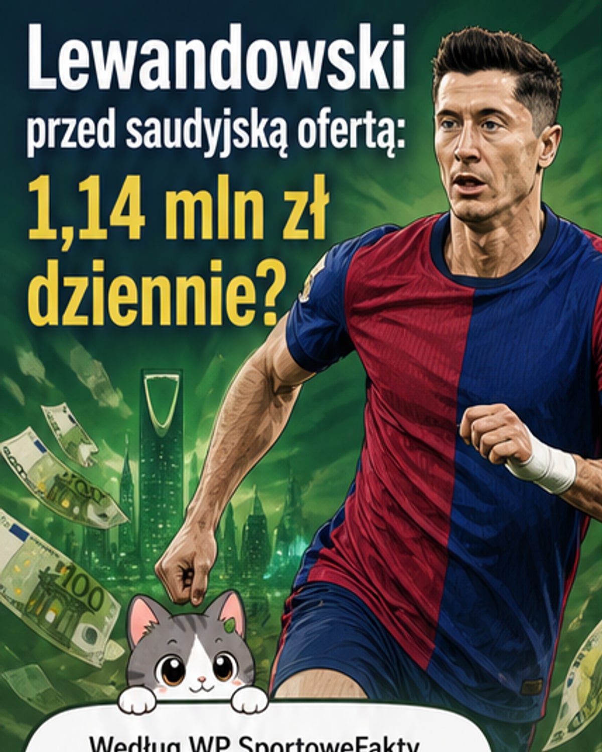 Lewandowski do Al-Hilal? Zarobki zaskakują