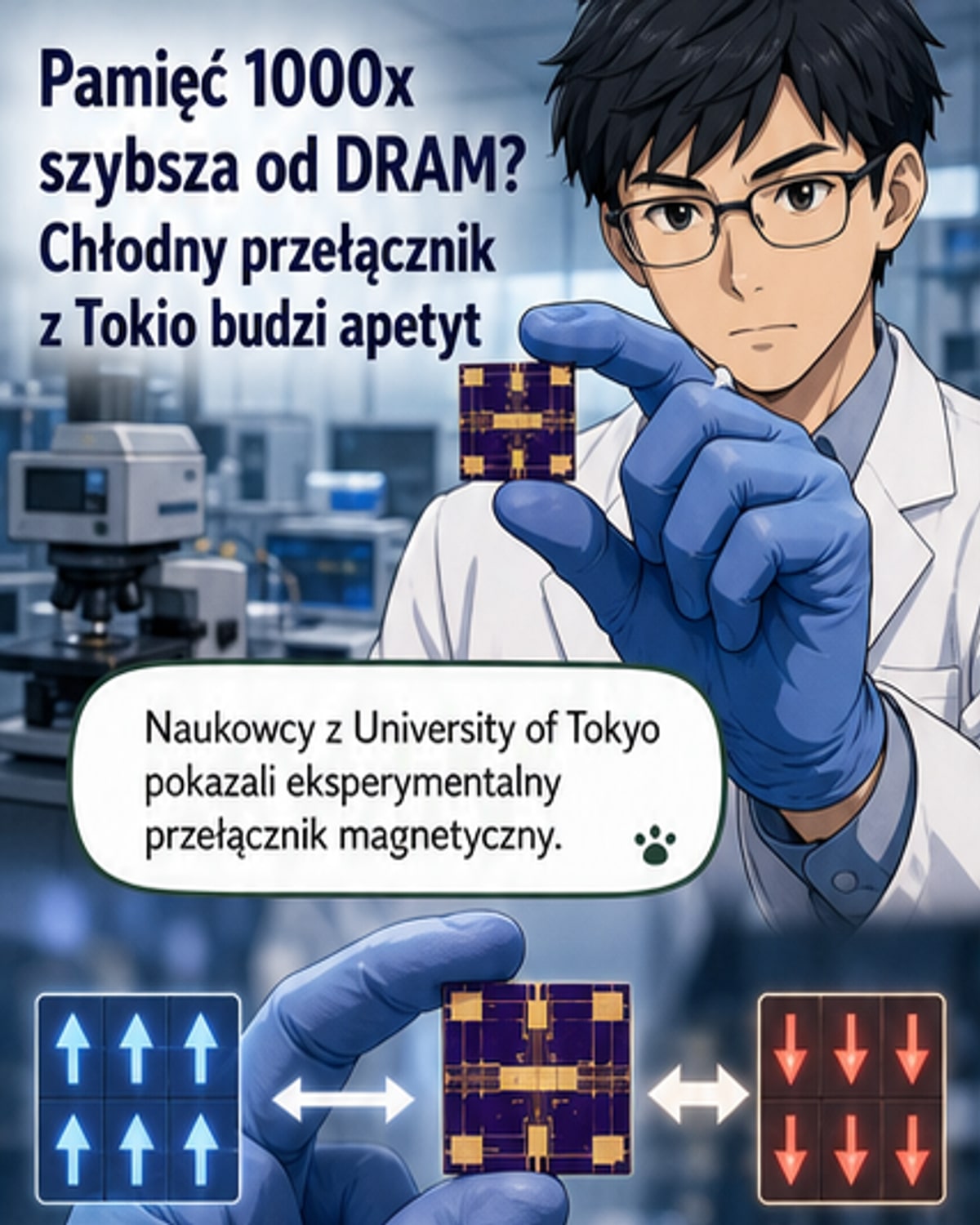 Pamięć 1000× szybsza niż DRAM