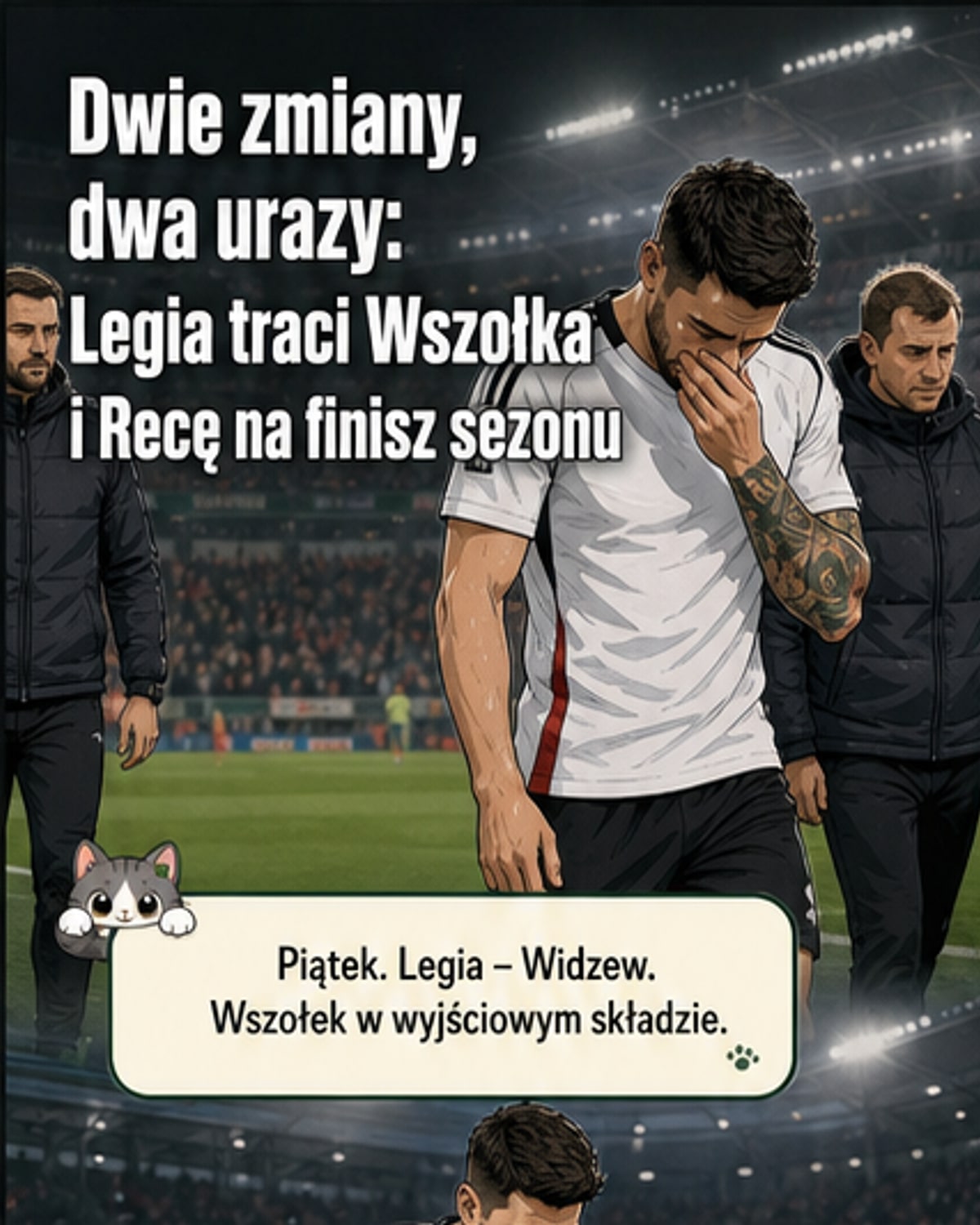 Wszołek i Reca kończą sezon