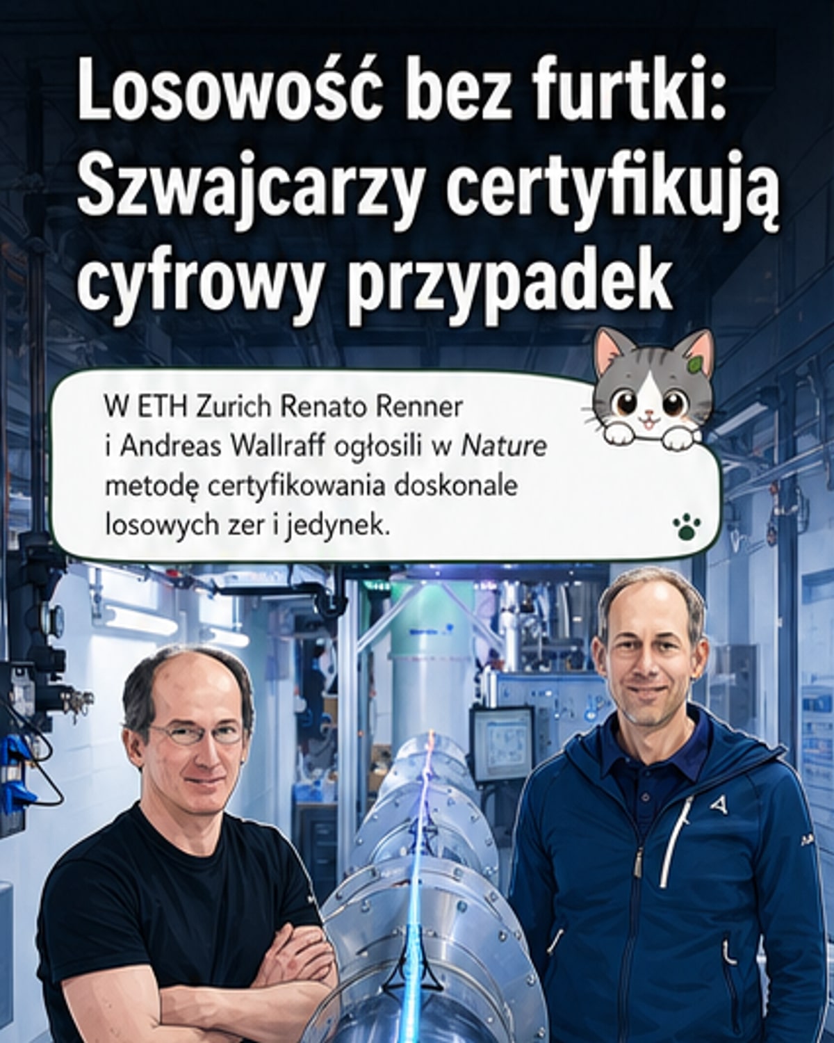 Przełom w kryptografii: idealna losowość
