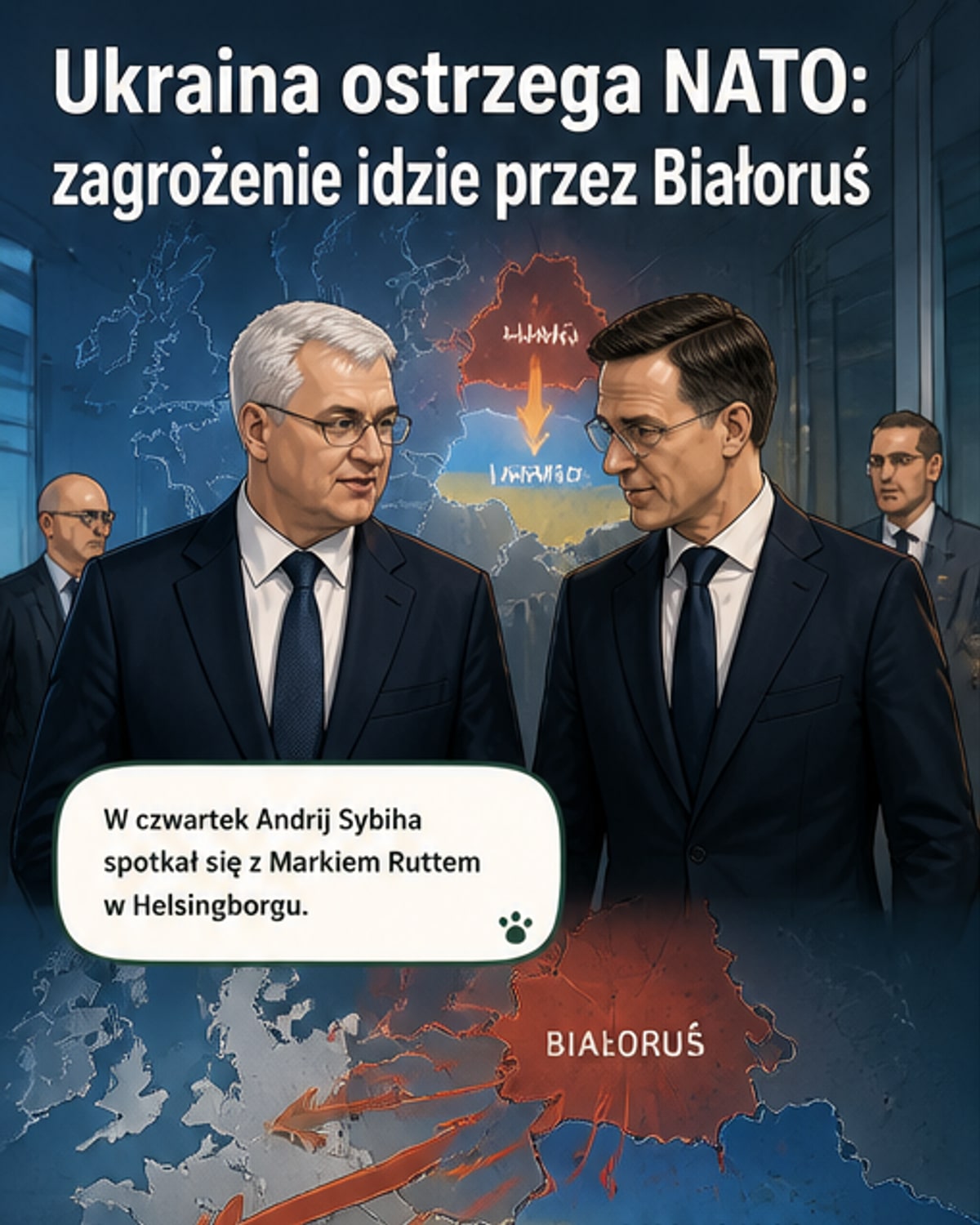 Ukraina ostrzega NATO: rośnie zagrożenie z Białorusi
