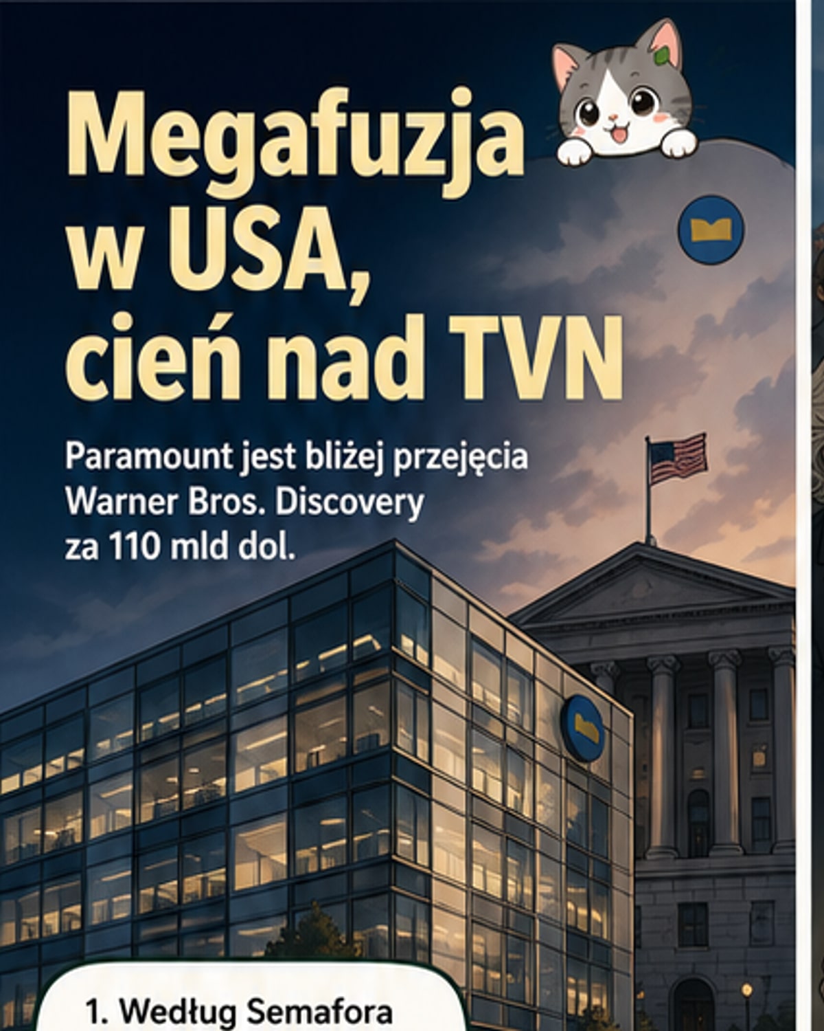 Paramount bliżej przejęcia Warner Bros.