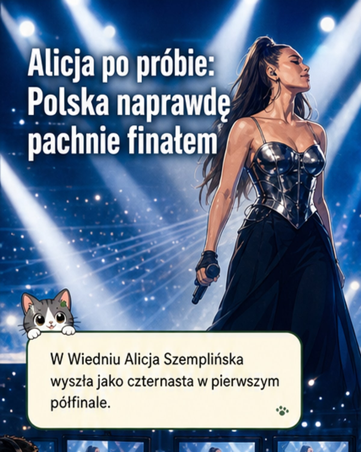 Alicja Szemplińska oczarowała na Eurowizji