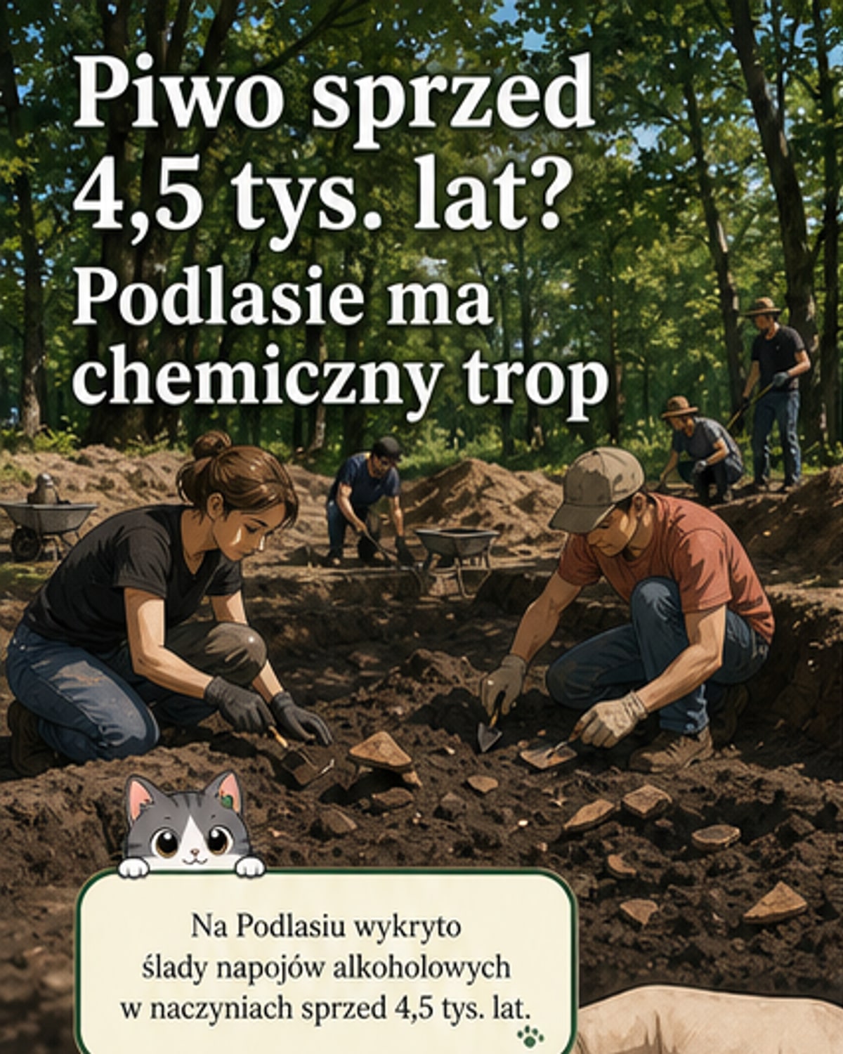 Pili alkohol 4,5 tys. lat temu