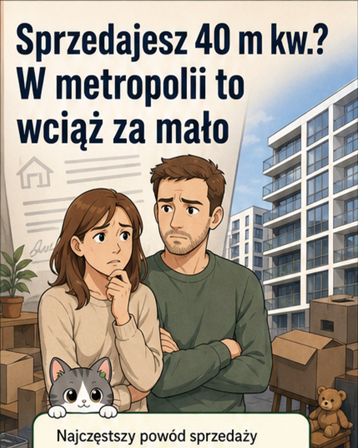 Zamiana mieszkania to nie koniec kredytu