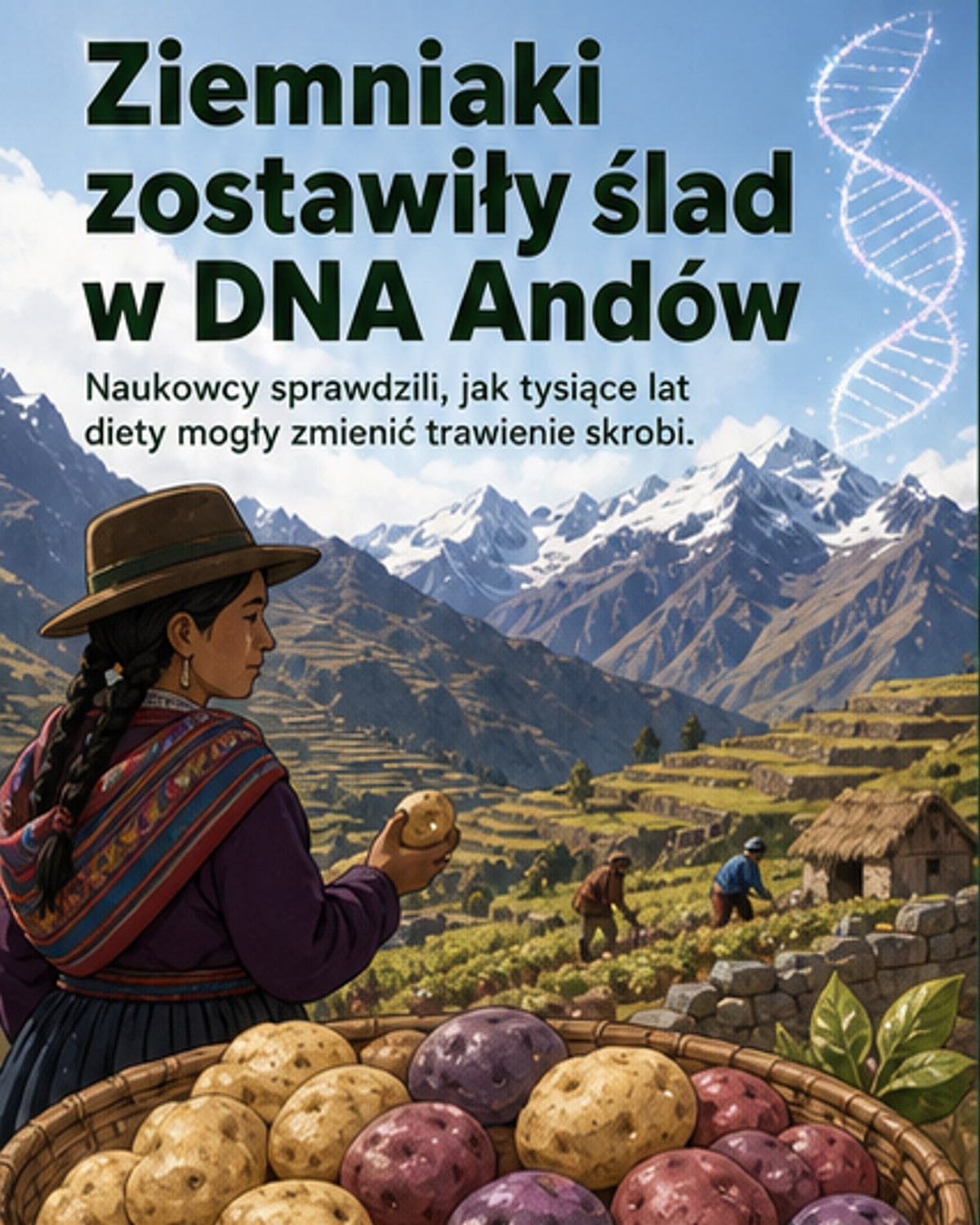 Ziemniaki odcisnęły piętno na DNA