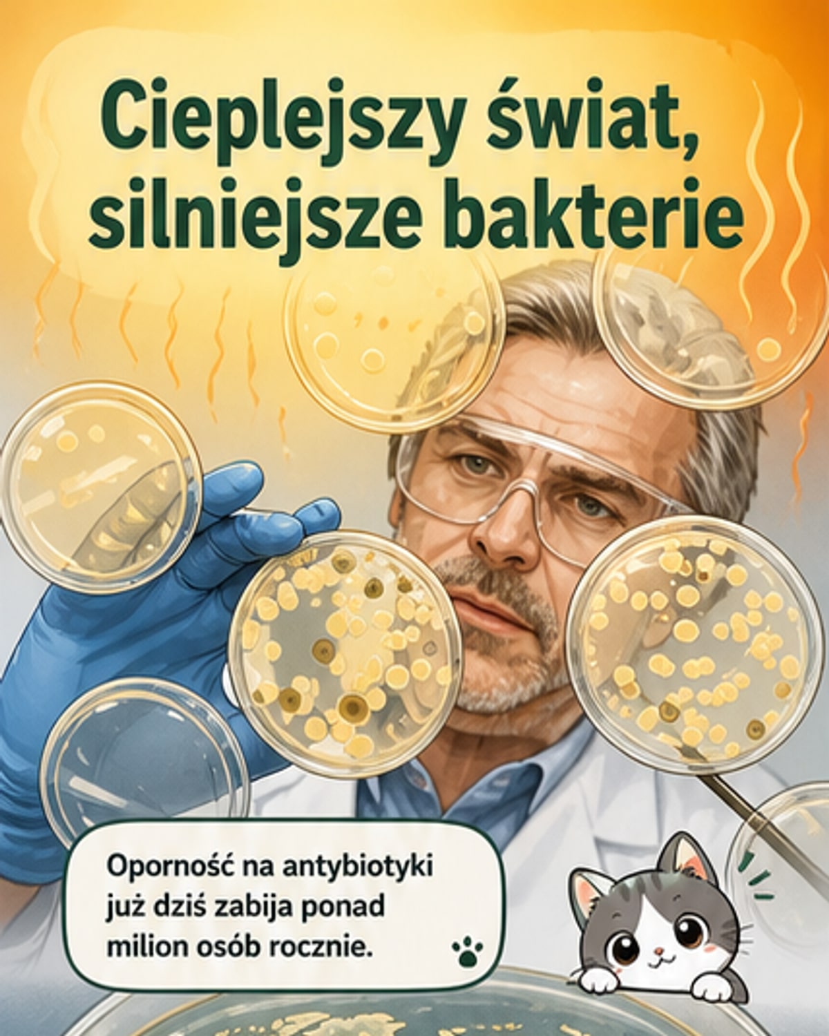 Klimat wpływa na rozwój superbakterii