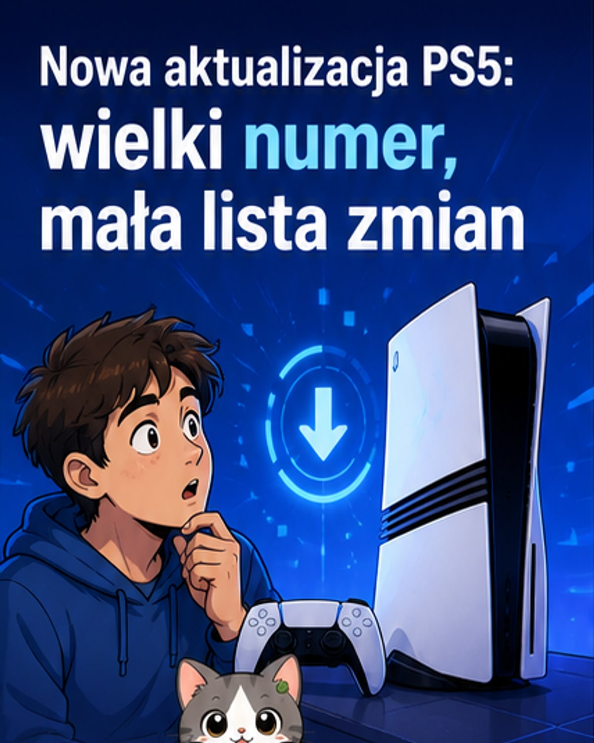 Nowa aktualizacja PS5 już dostępna