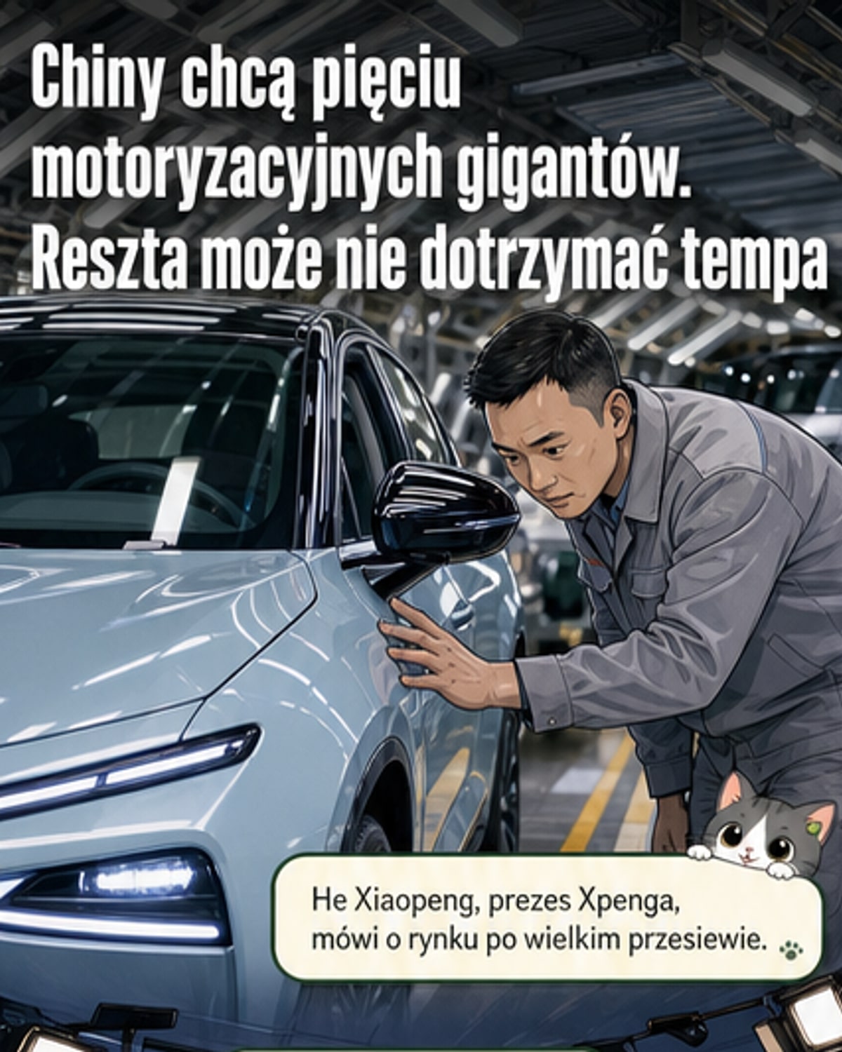 Pięć chińskich gigantów motoryzacyjnych dojdzie do miliardów