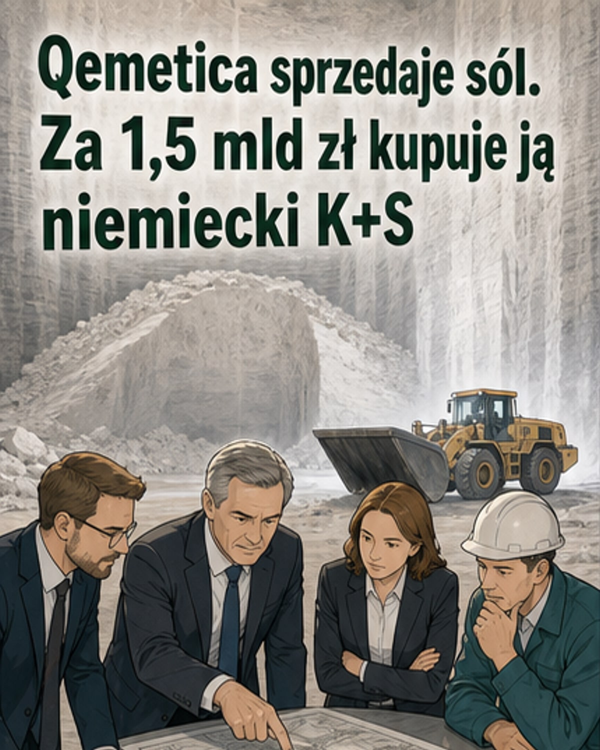 Qemetica sprzedaje biznes solny za 1,5 mld zł