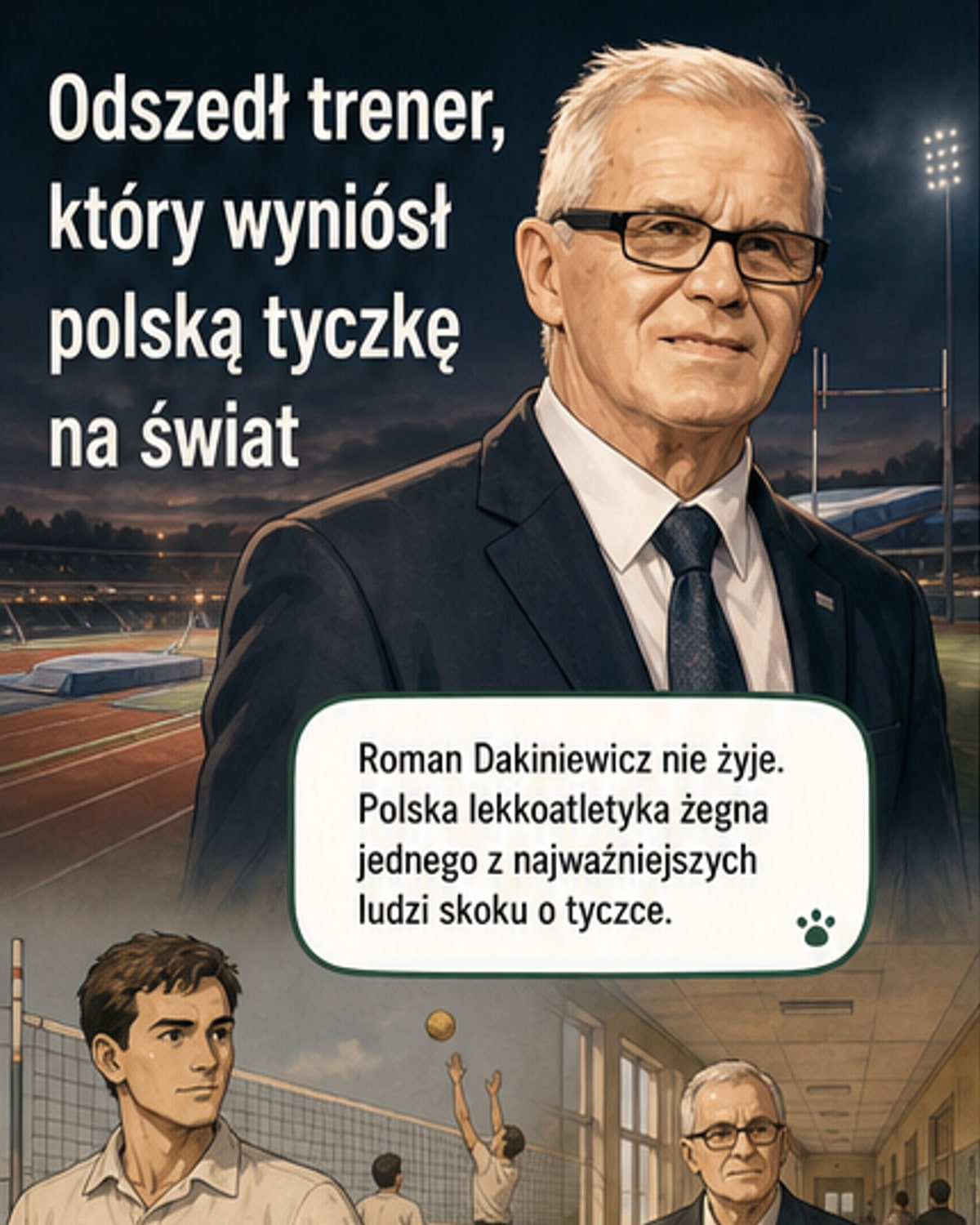 Zmarł trener mistrza świata w skoku o tyczce