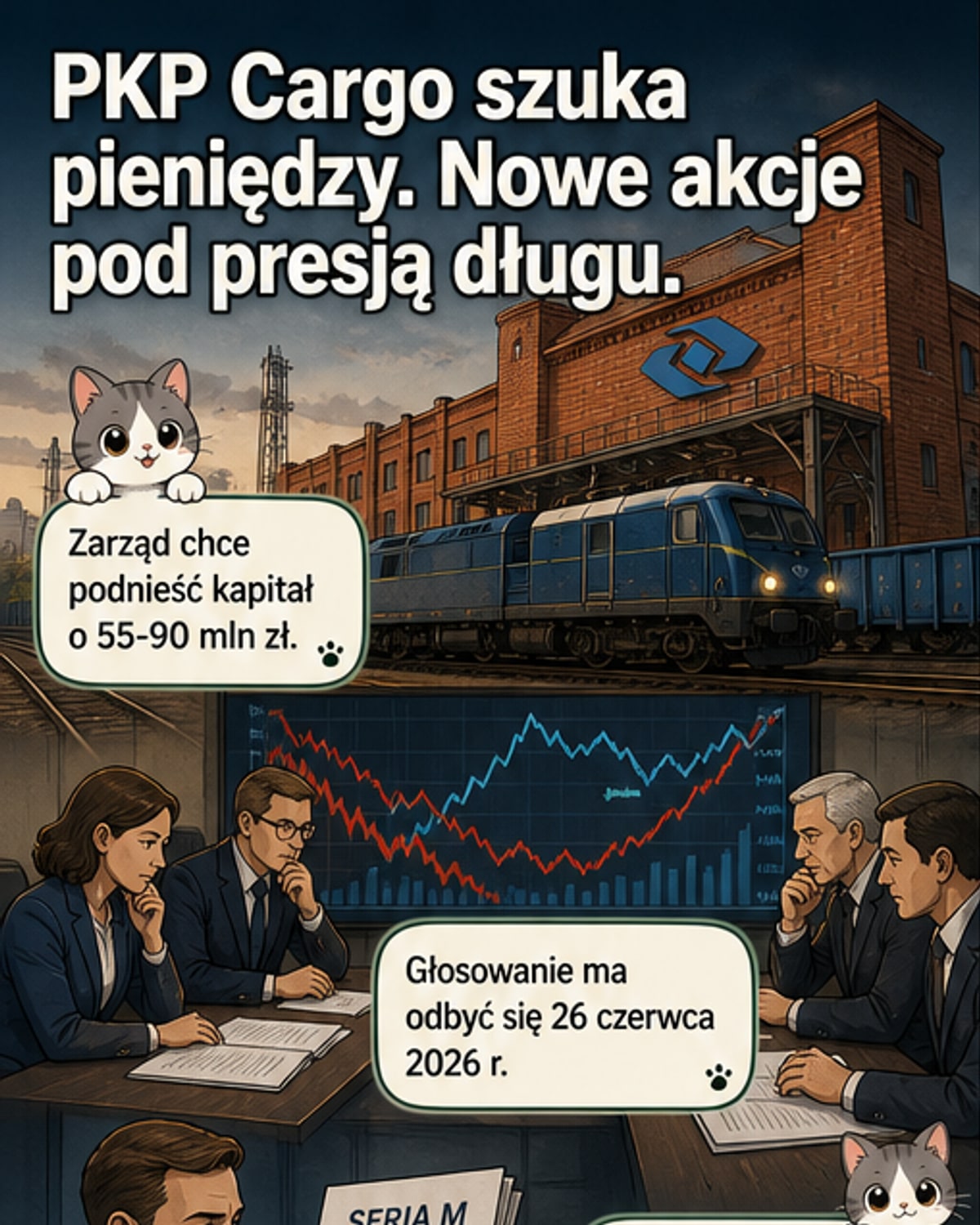 PKP Cargo szuka nowego kapitału