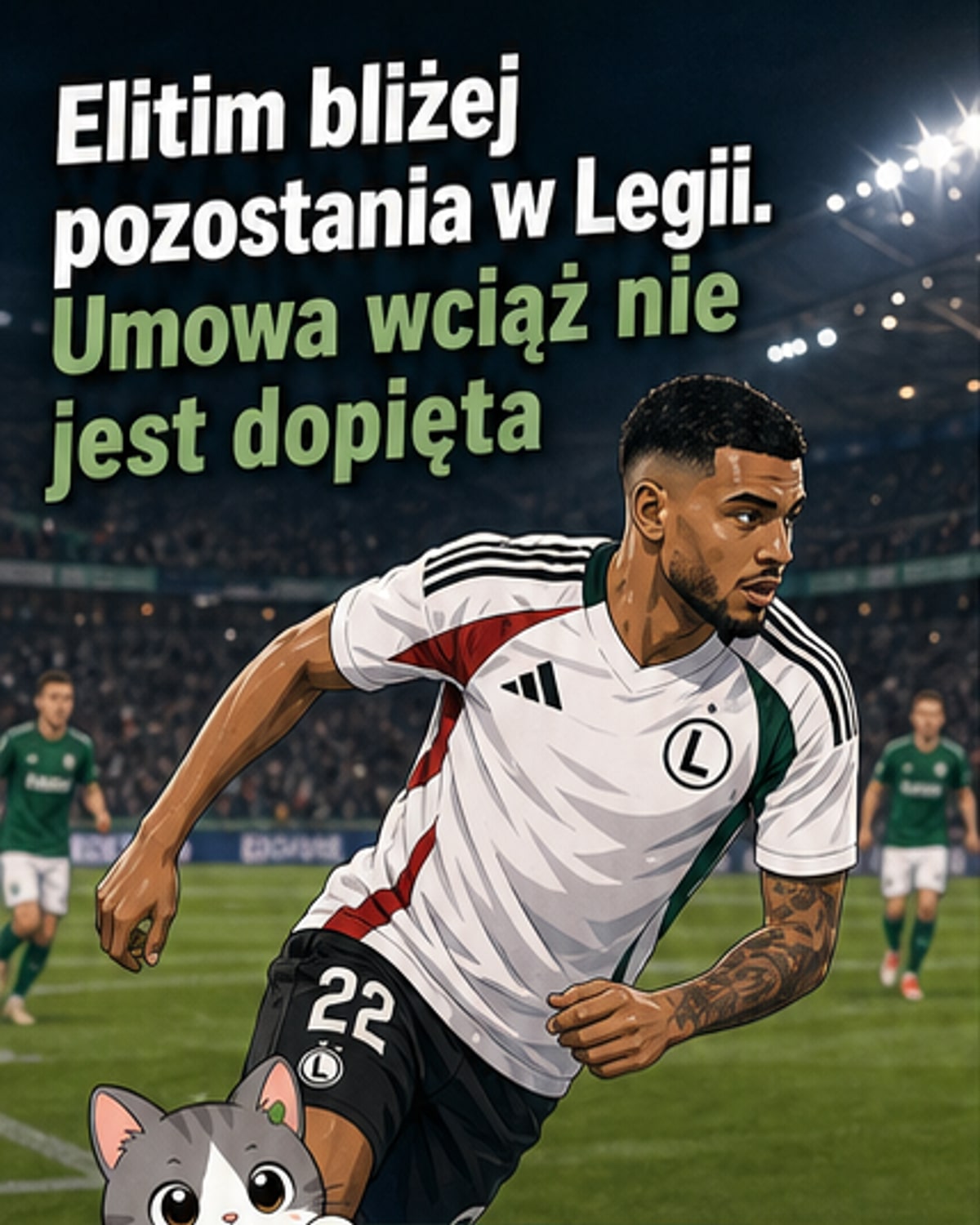 Elitim może zostać w Legii