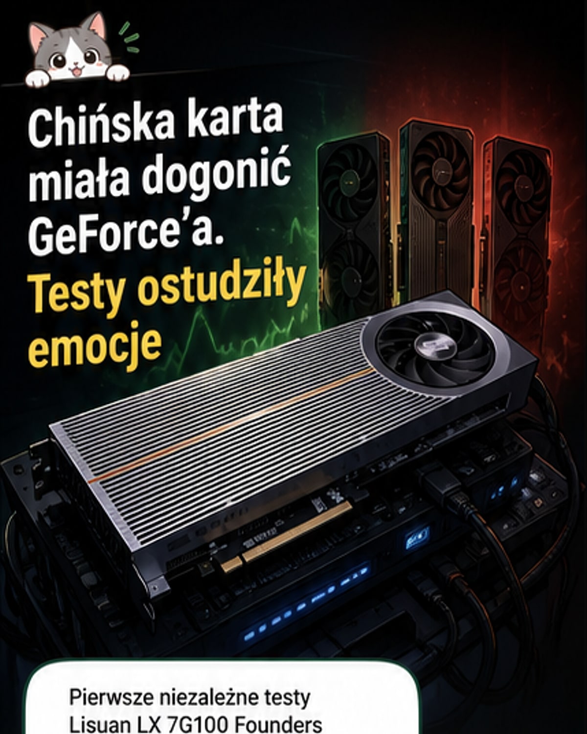 Chińska karta graficzna nie dotrzymała obietnic