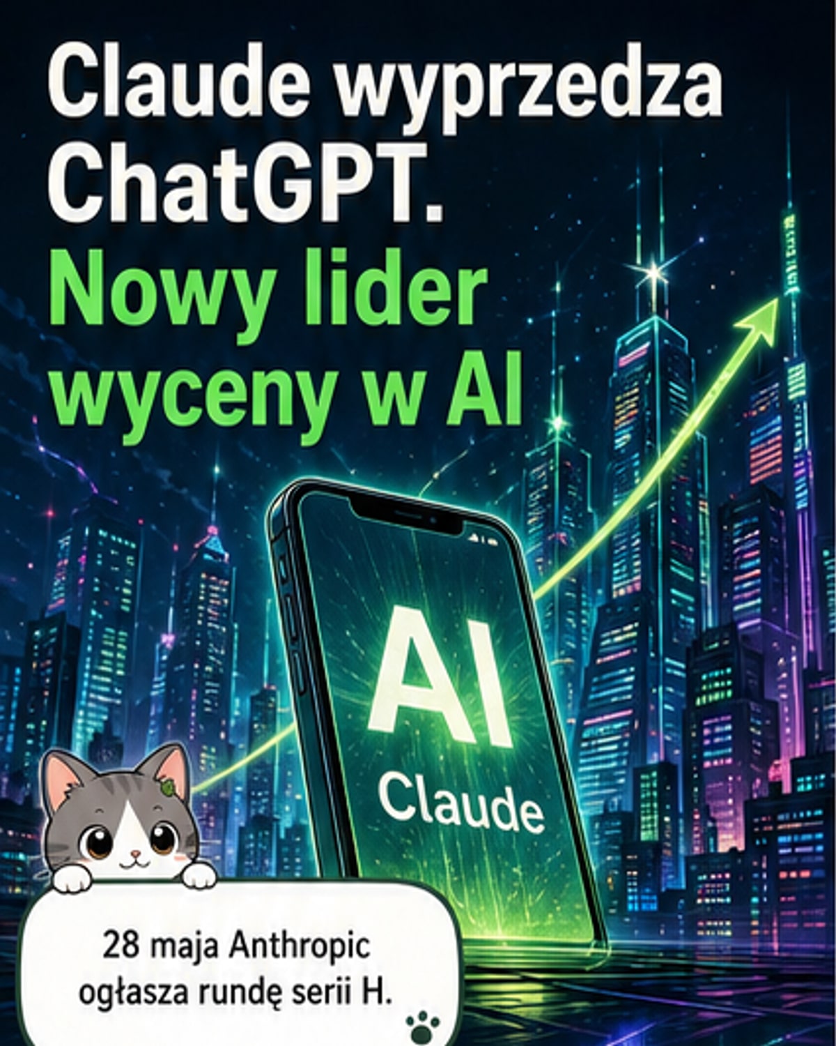 Anthropic wyprzedziło OpenAI na szczycie rynku AI