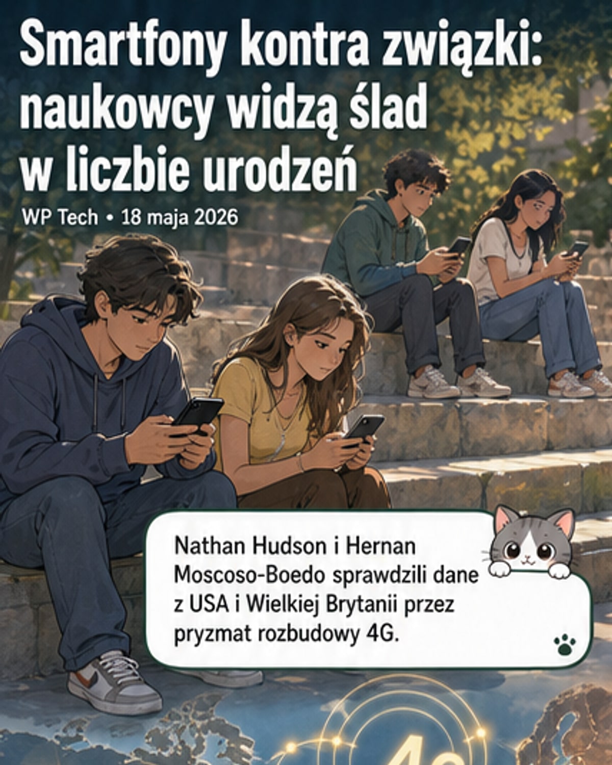 Mniej dzieci, więcej ekranów