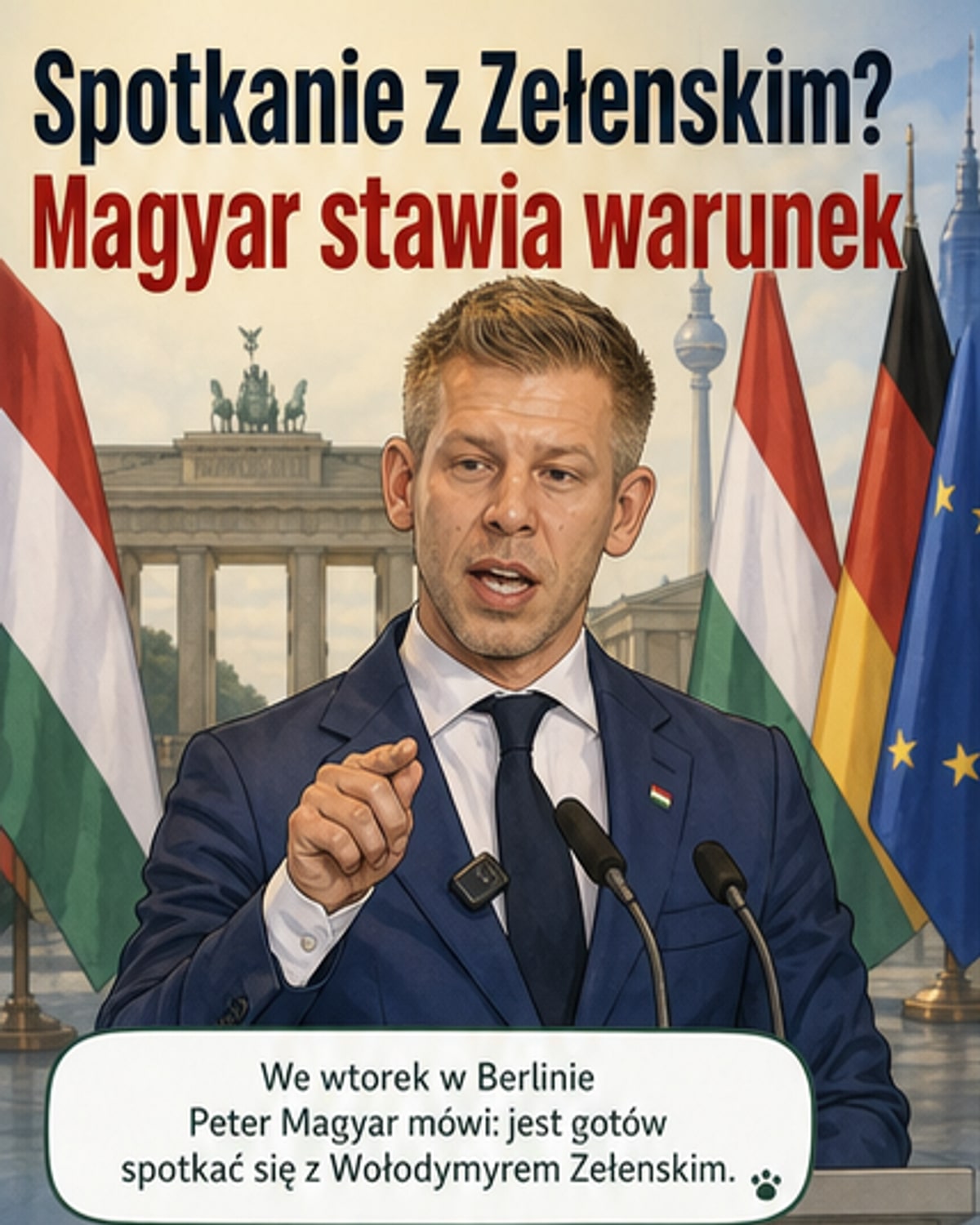 Magyar otwarty na spotkanie z Zełenskim