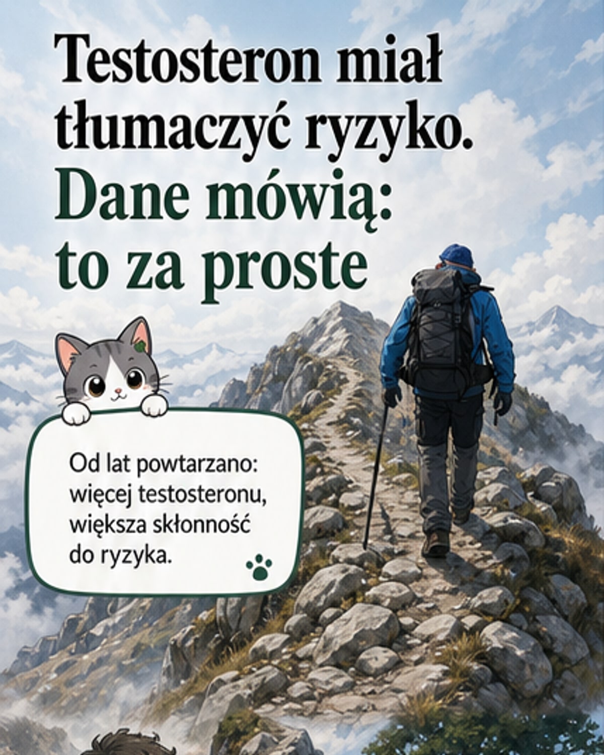 Testosteron nie decyduje o ryzyku