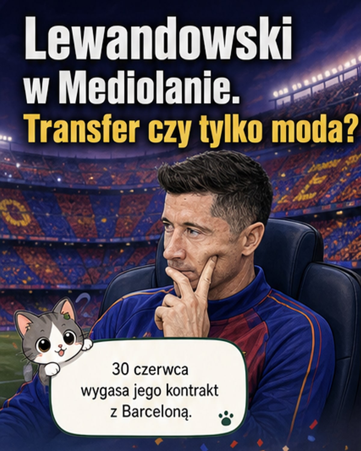 Robert Lewandowski w eleganckim garniturze podczas pokazu mody w Mediolanie, obok żony Anną – nie ma żadnych elementów sportowych w kadrze.
